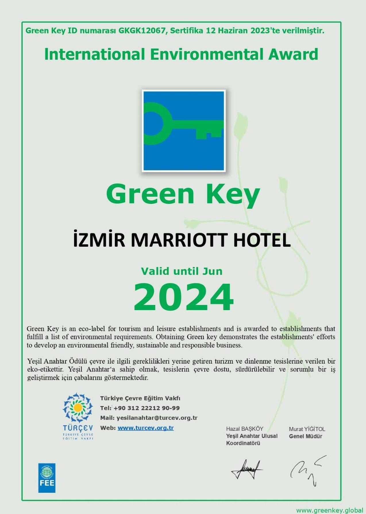 Izmir Marriott Hotel מראה חיצוני תמונה
